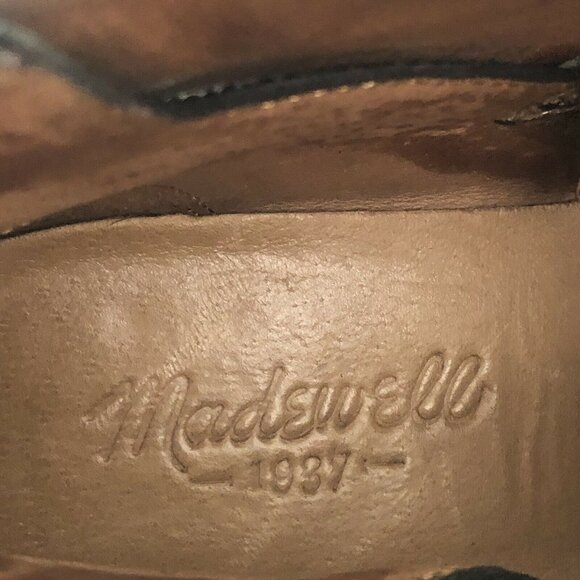 Madewell Size 7 Charley Collar Ankle Boots - Picture 8 of 9